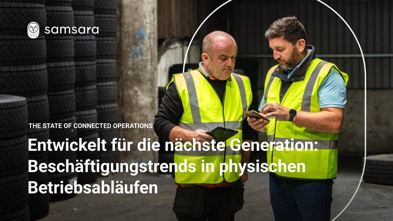 Titelbild des Berichts Entwickelt für die nächste Generation: Beschäftigungstrends in physischen Betriebsabläufen