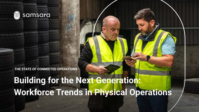 Cover of the report Building for the Next Generation: Workforce Trends in Physical Operations
